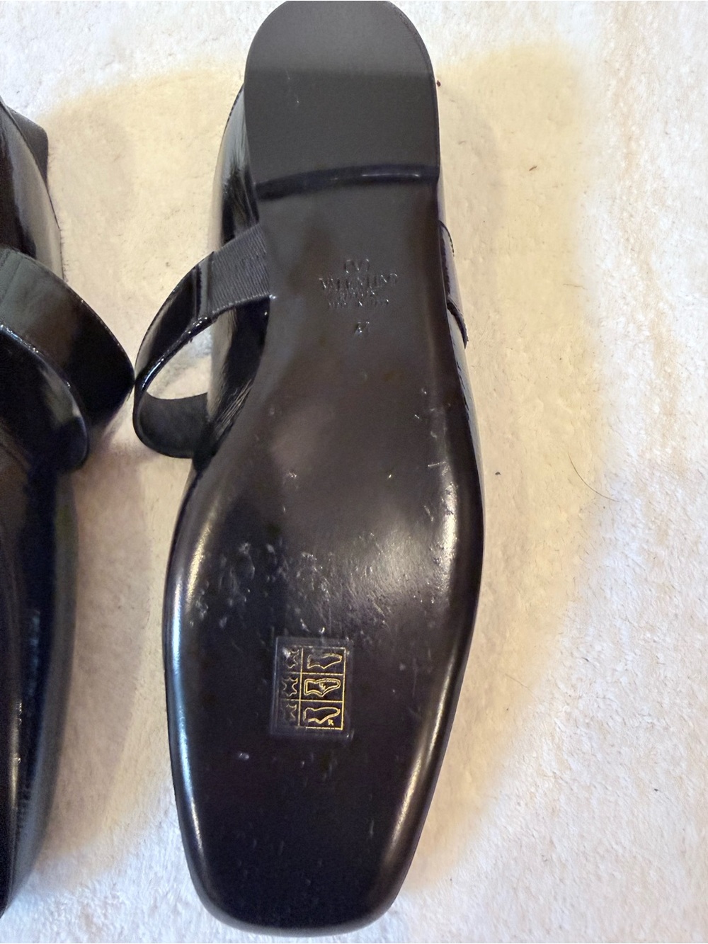 Valentino VLogo Mary Jane Ballerina Flat - Picture 6 of 9